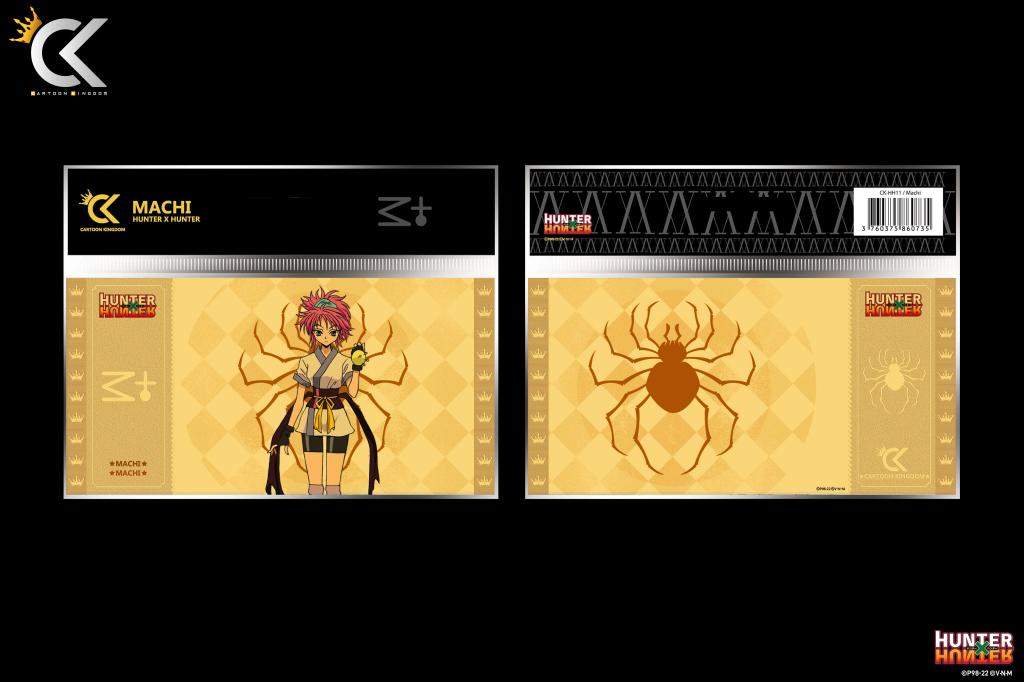 HUNTER X HUNTER – Machi – Goldenes Ticket