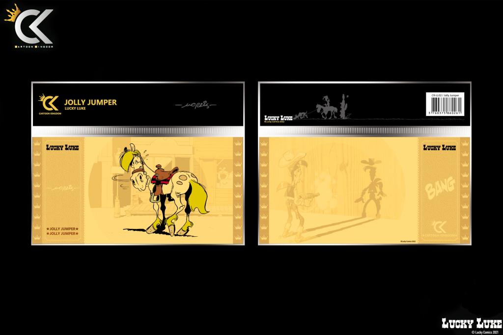 LUCKY LUKE – Jolly Jumper – Goldenes Ticket