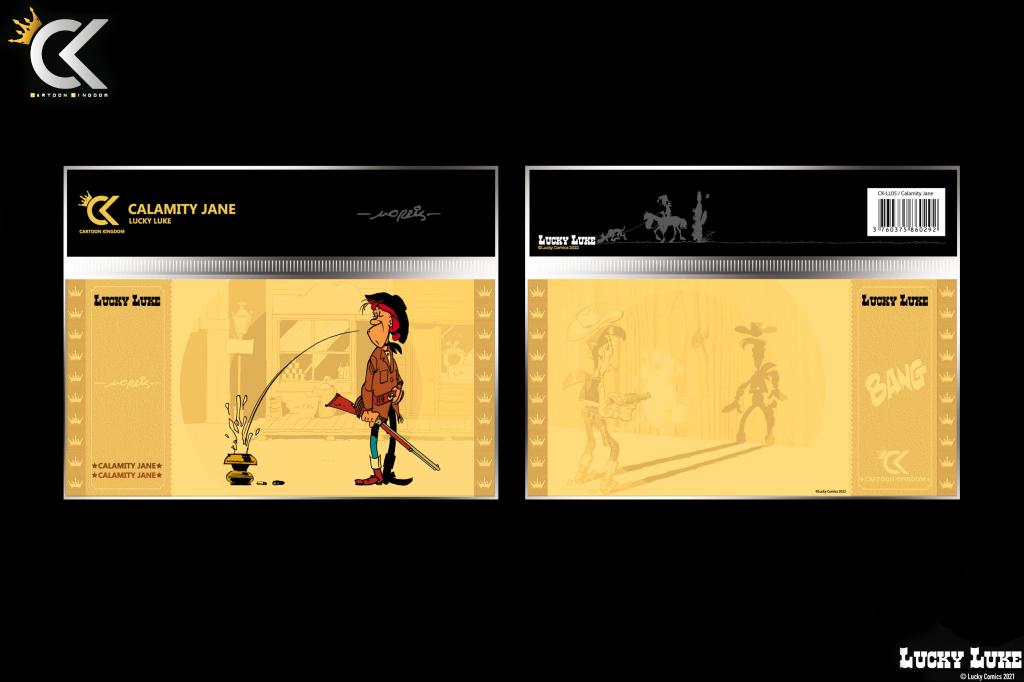 LUCKY LUKE – Calamity Jane – Goldenes Ticket