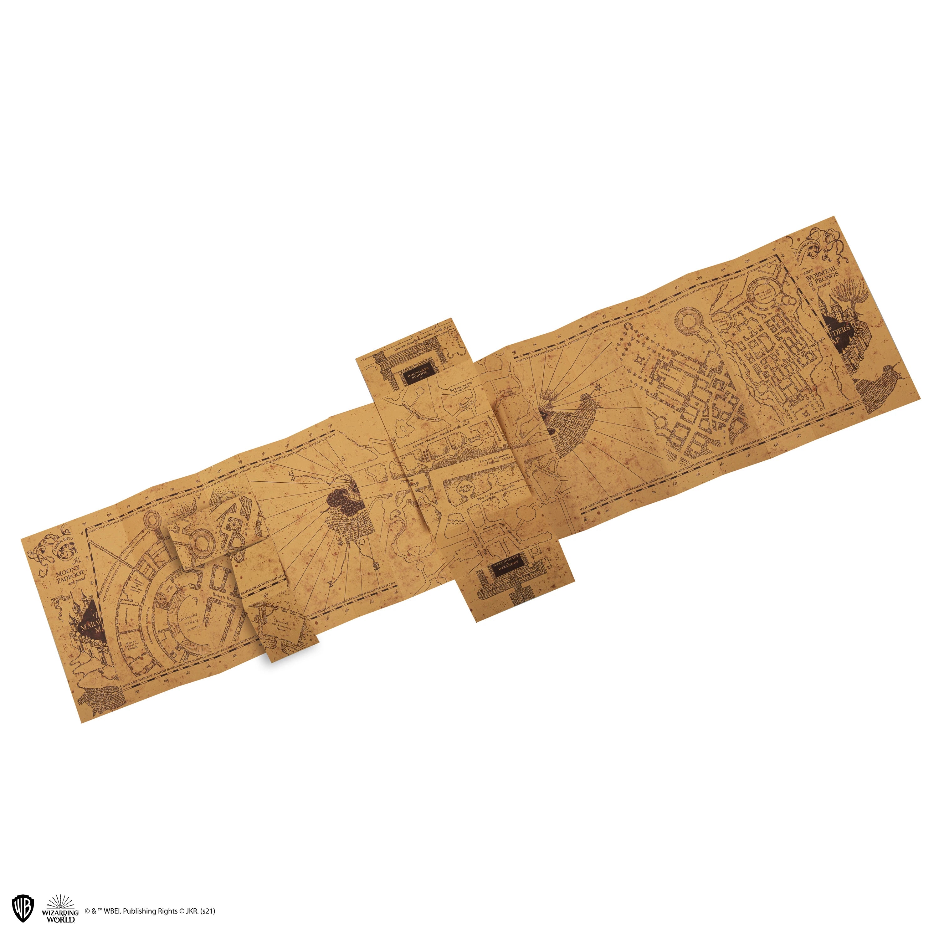 HARRY POTTER - Carte du Maraudeur - Cahier A5
