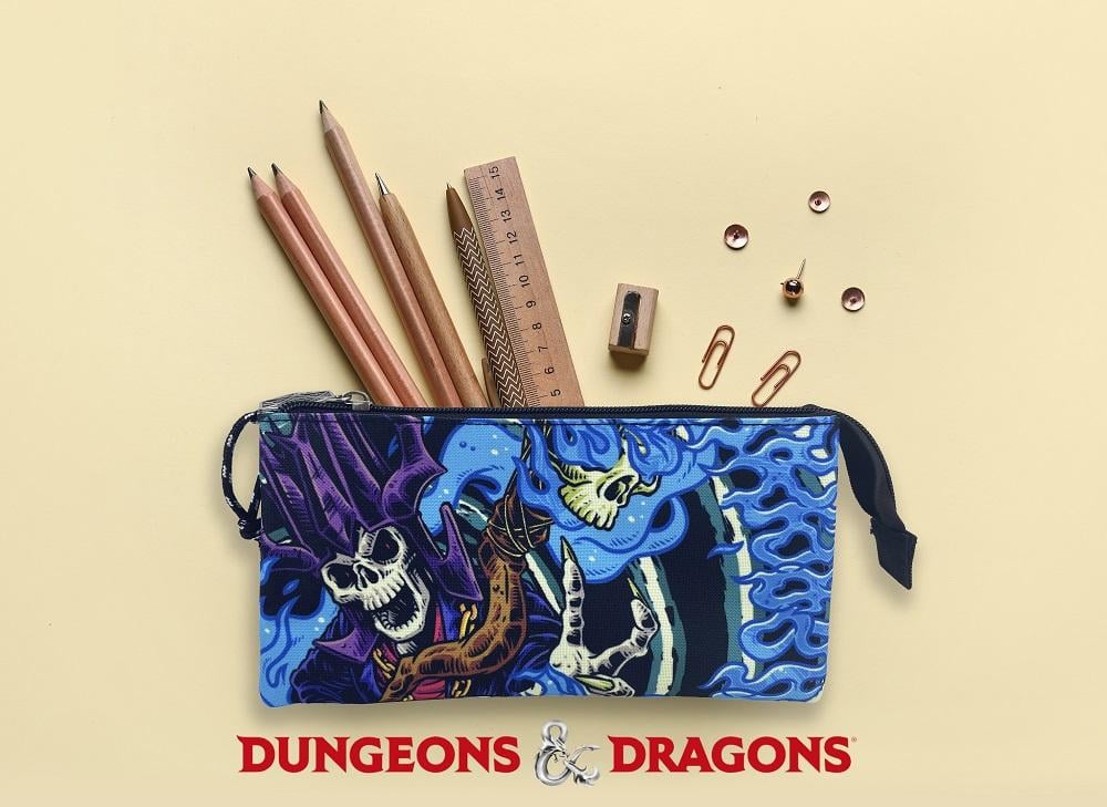 DUNGEONS & DRAGONS - Black Light - Dreifaches Federmäppchen '22x12x4cm'