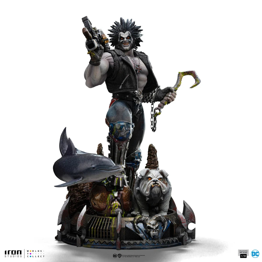 DC - Lobo - Statue Unleashed Art Scale 1/10 24.68cm