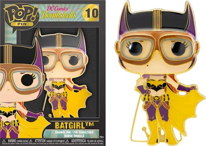 DC COMICS – Pop Large Emaille Pin Nr. 11 – Batgirl