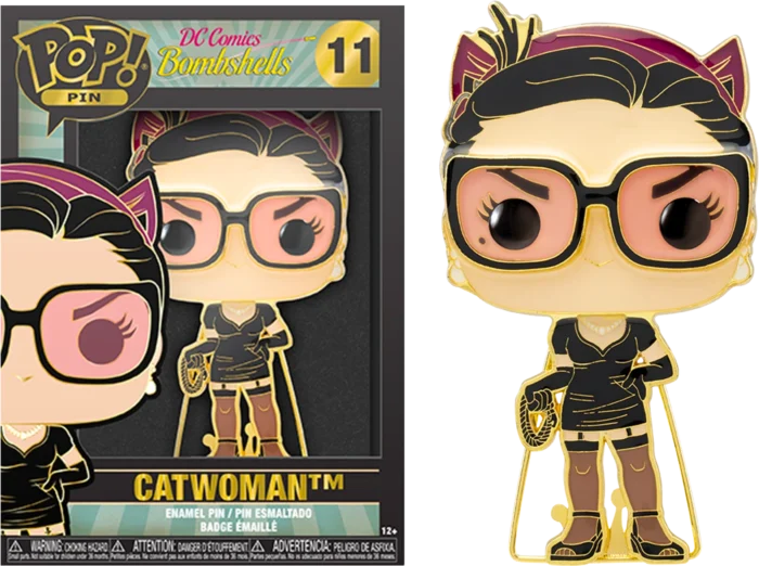 DC COMICS – Pop Large Emaille Pin Nr. 12 – Catwoman