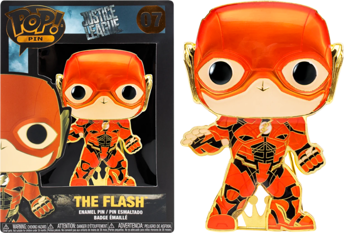 DC COMICS – Pop Large Emaille Pin Nr. 07 – The Flash