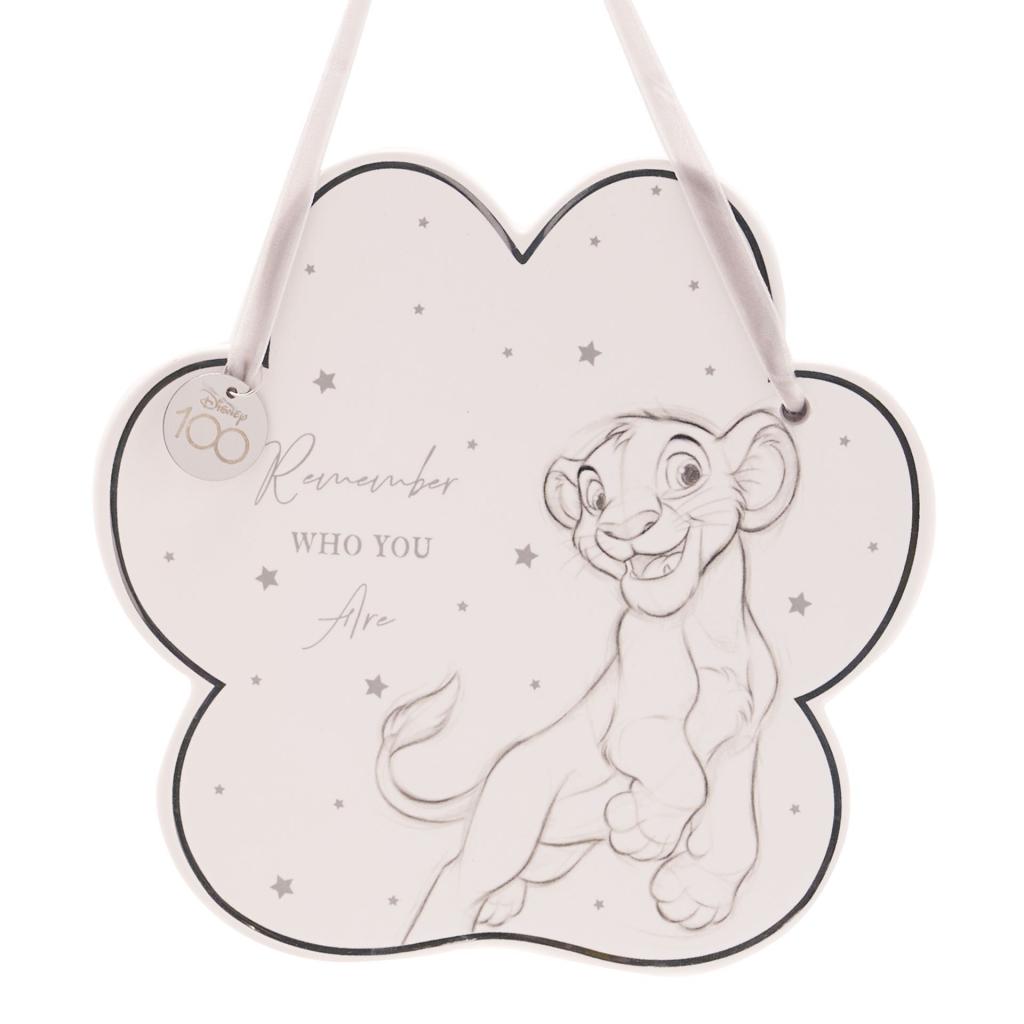 DISNEY - Simba - Deko-Plakette aus Keramik
