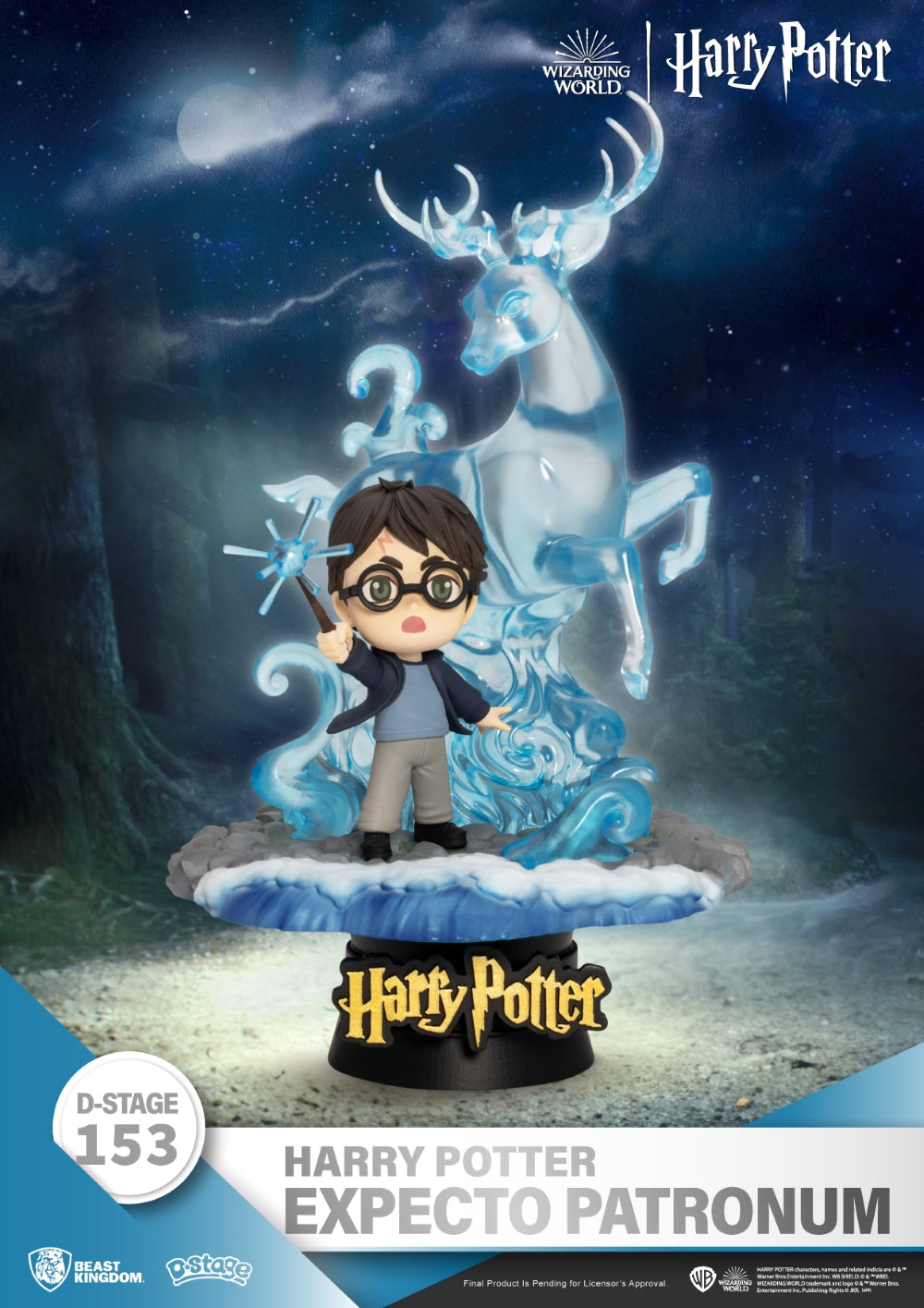 HARRY POTTER - Expecto Patronum - Diorama D-Stage 16cm