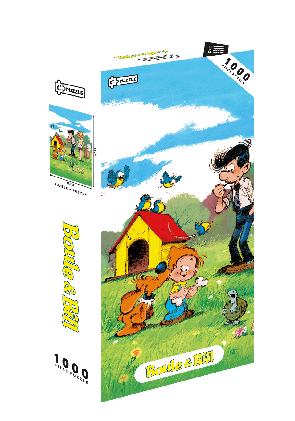 BOULE ET BILL - Poster + Puzzle 1000pcs