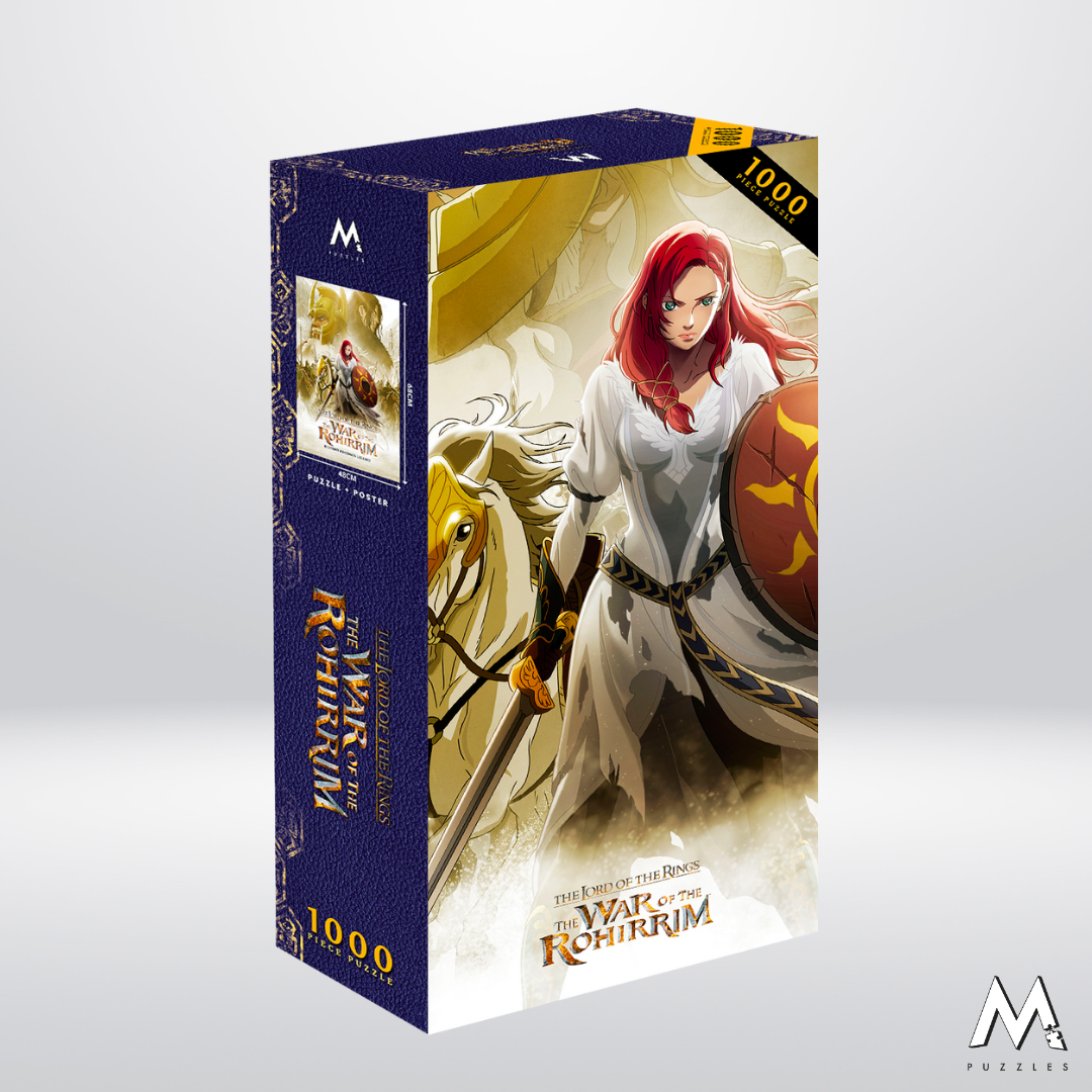 THE WAR OF THE ROHIRRIM - Poster + Puzzle 1000pcs