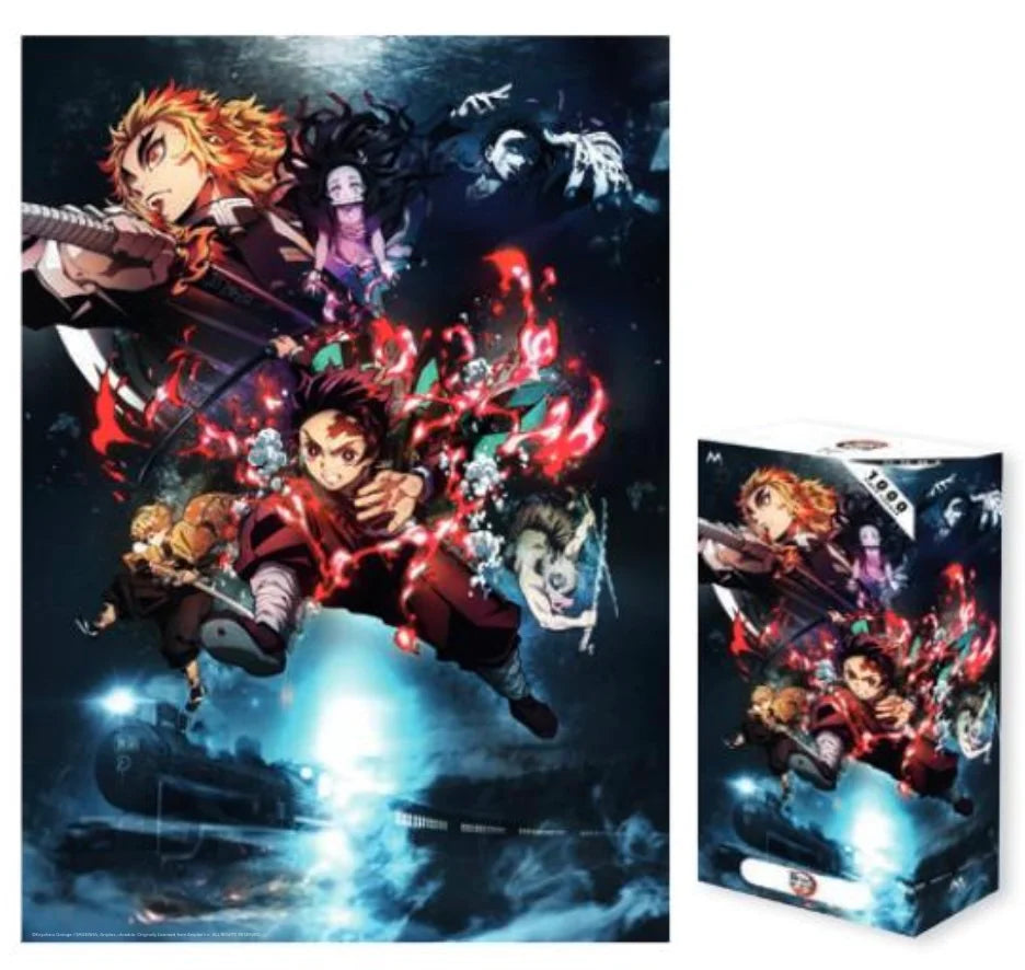 DEMON SLAYER - Poster + Puzzle 1000pcs