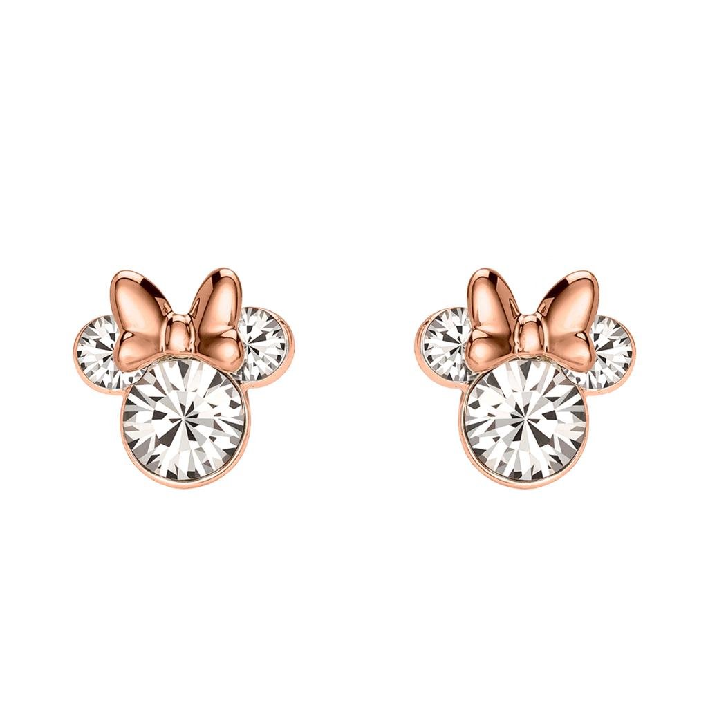 MINNIE – Paar Ohrstecker – Messing versilbert