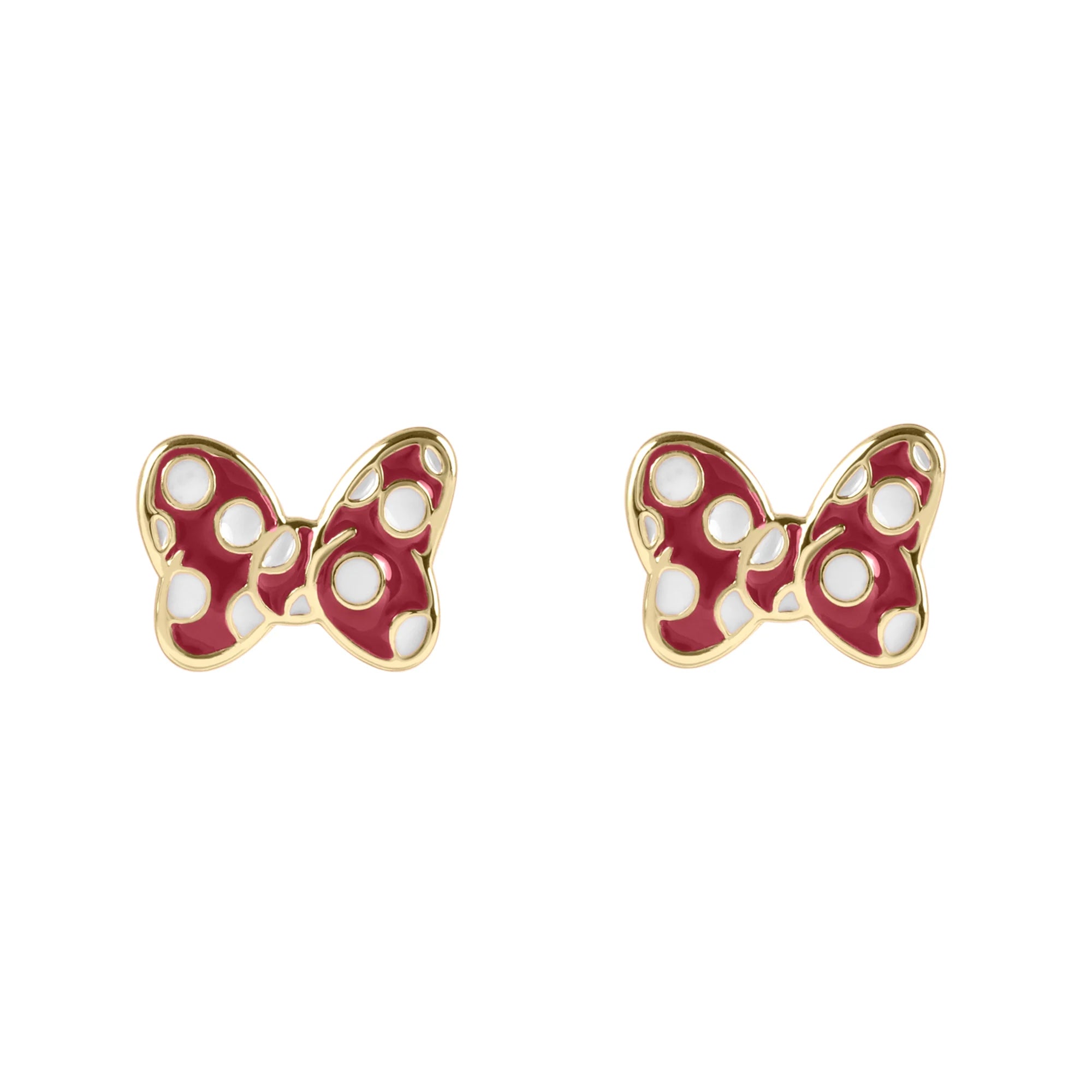 MINNIE - Bow - 1 Pair of Studs Earrings