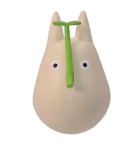 MY NEIGHBOR TOTORO - White Totoro with leaf - Figure Culbuto 4.9cm