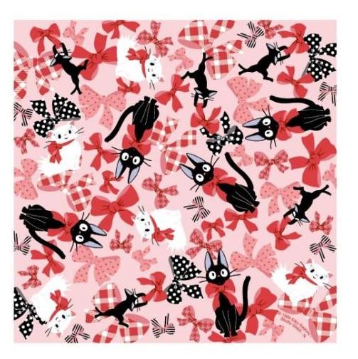 KIKI'S LIEFERSERVICE - Jiji & Blumen - Chiyogami-Papier 15x15cm