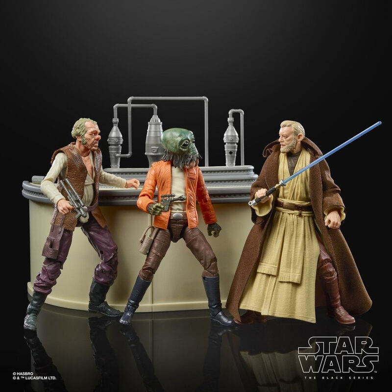 STAR WARS 4 - Cantina Showdown Set - Figure Black Series 15cm