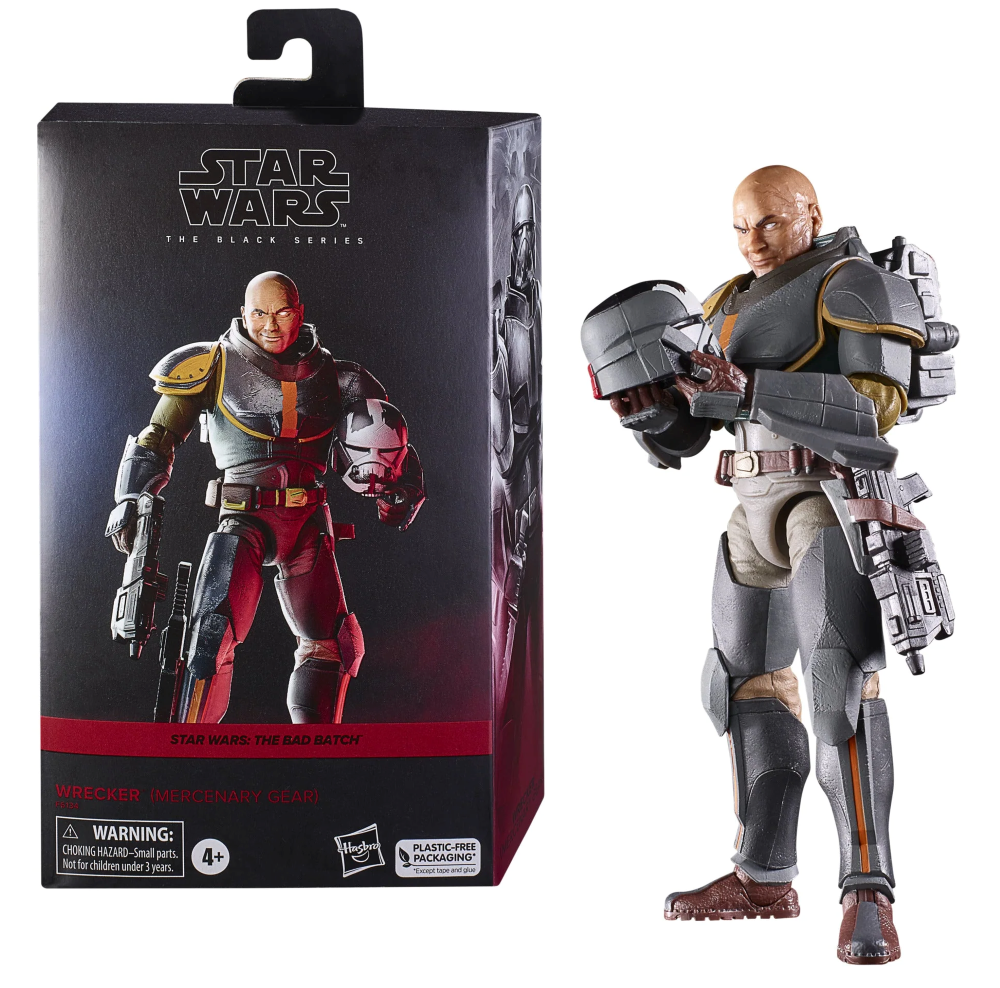 THE BAD BATCH - Wrecker (Mercenary Gear) - Figure Black Series 15cm