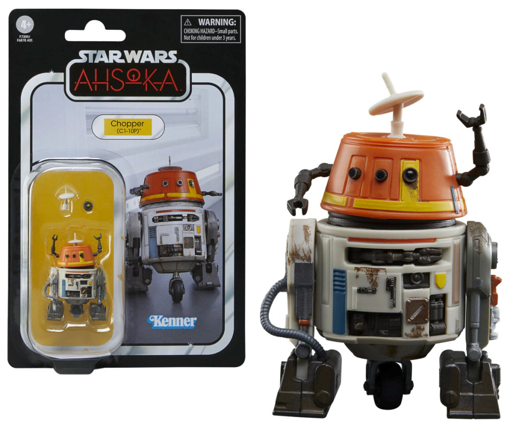 STAR WARS AHSOKA – Chopper (C1-10P) – Figur Vintage Collection 10 cm