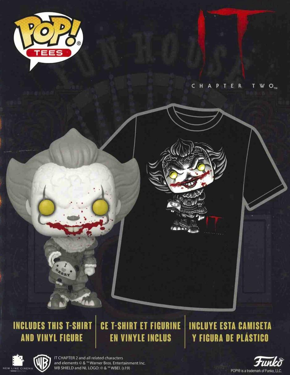 IT - POP! & Tee Set - Pennywise - M