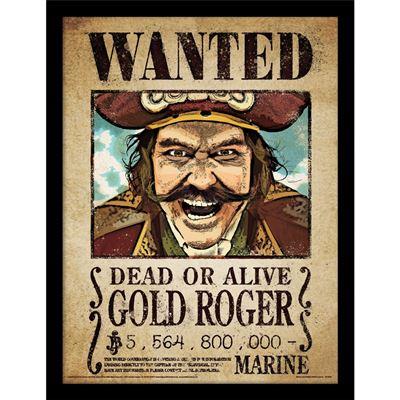 ONE PIECE NETFLIX – Gold Roger – Sammlerdruck 30 x 40 cm