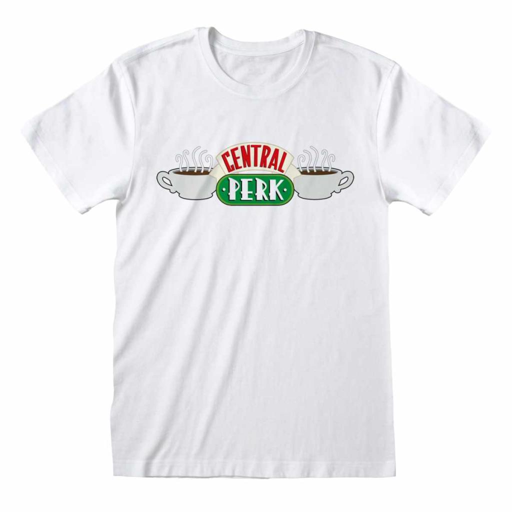 FRIENDS - Central Perk "White" - Herren T-Shirt (XL)