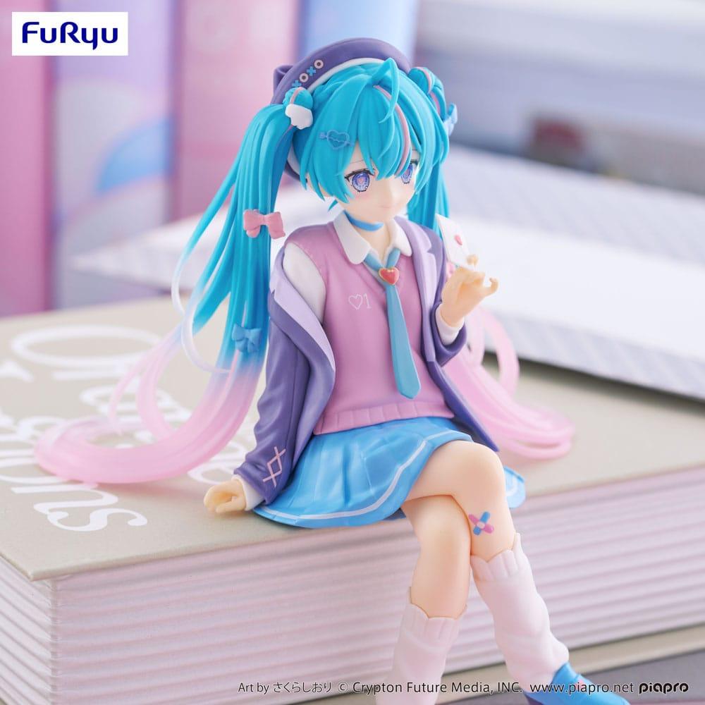HATSUNE MIKU - Love Blazer Navy Color - Statue Noodle Stopper 14cm