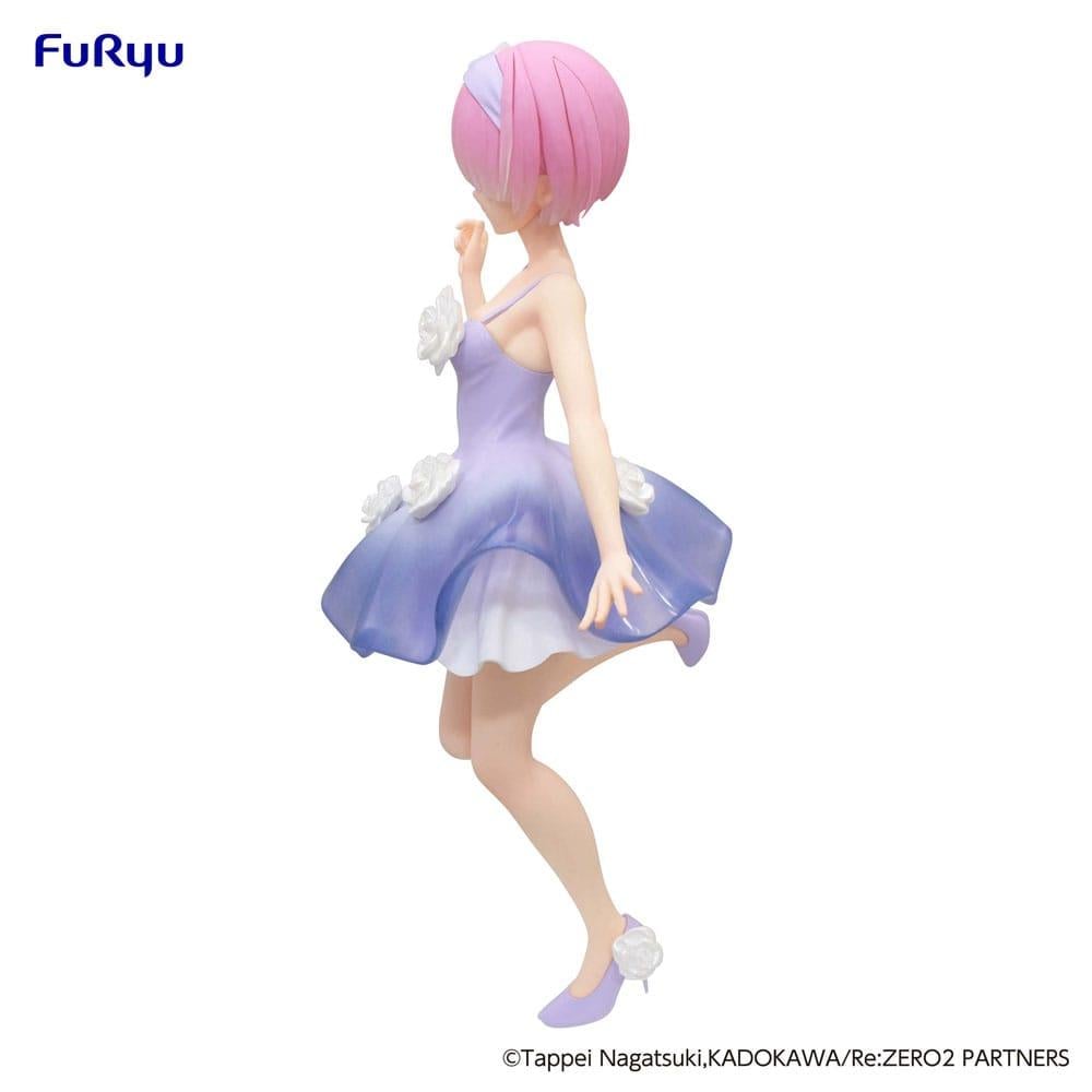 RE ZERO - Rahmen "Blumenkleid" - Statue Trio-Try-iT 21cm
