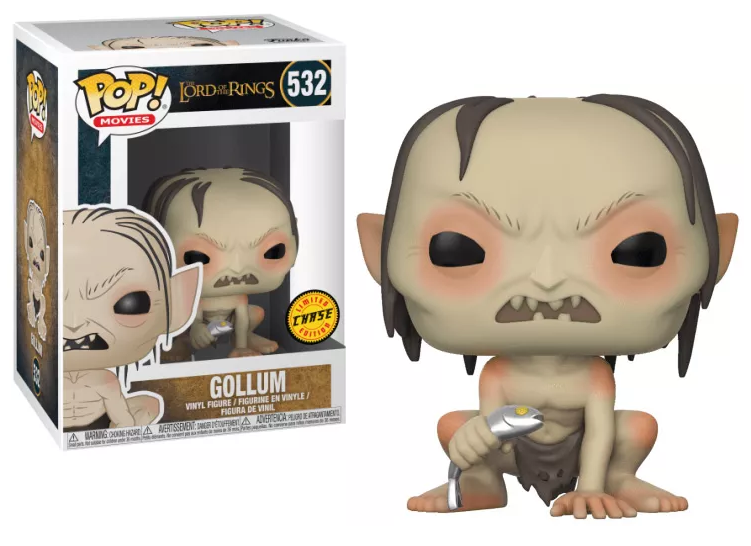 LORD OF THE RINGS - POP N° 532 - Gollum avec Chase