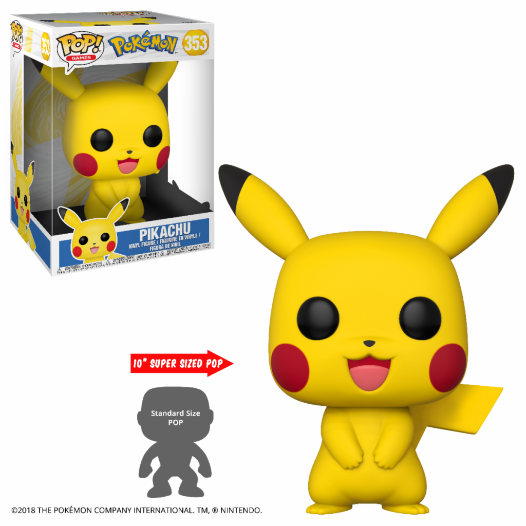 POKEMON - POP JUMBO 10" Nr. 353 - Pikachu