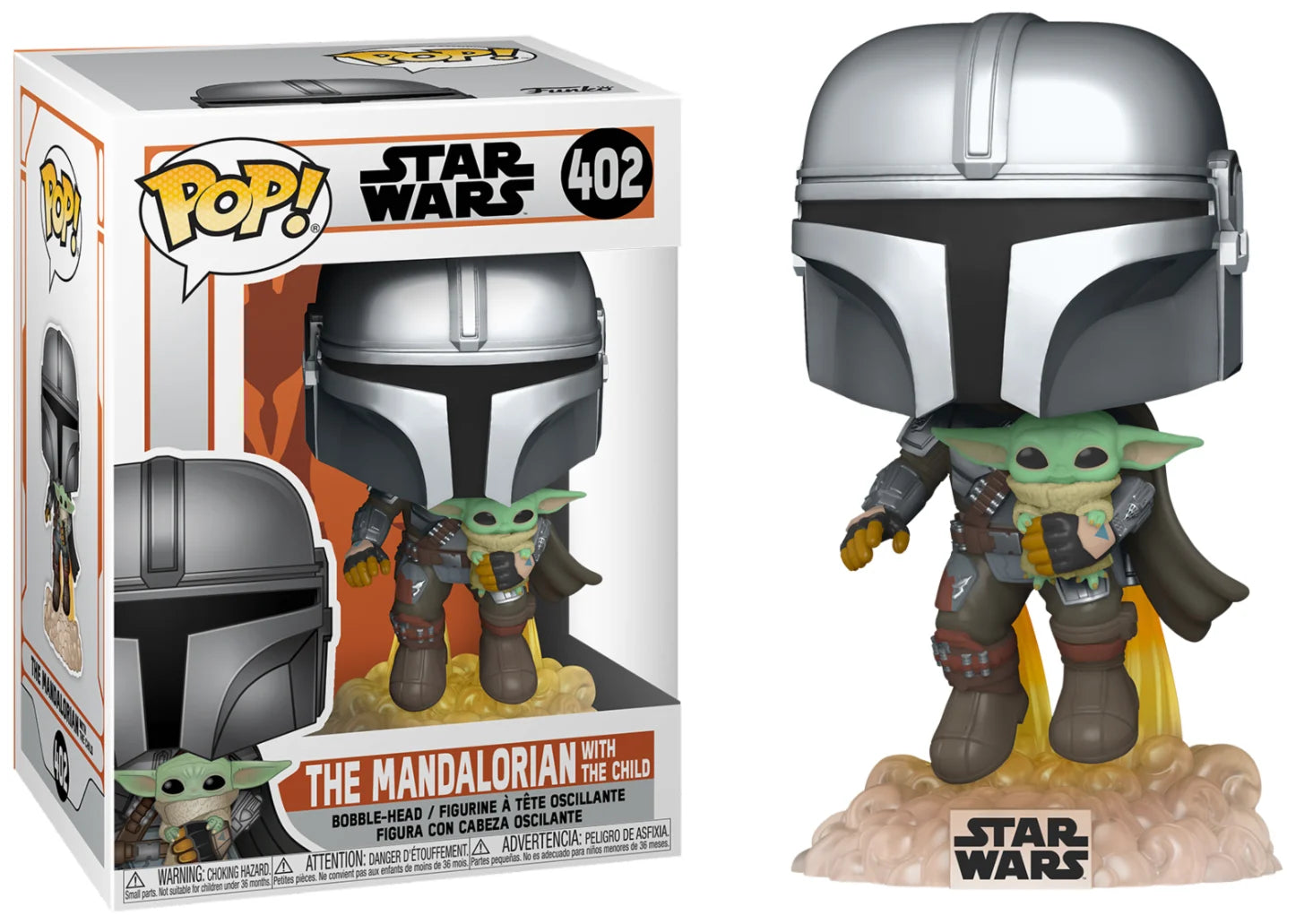 THE MANDALORIAN – POP Nr. 402 – Mando Flying mit Jet Pack
