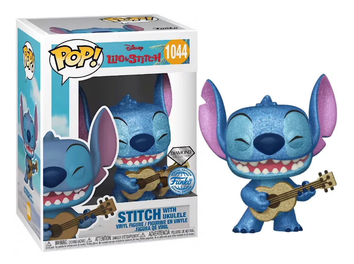 LILO & STITCH - POP N° 1044 - Stitch with Ukulele (Diamond)