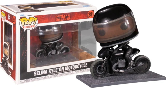 DC COMICS – POP Ride DLX Nr. 281 – Selina auf dem Motorrad