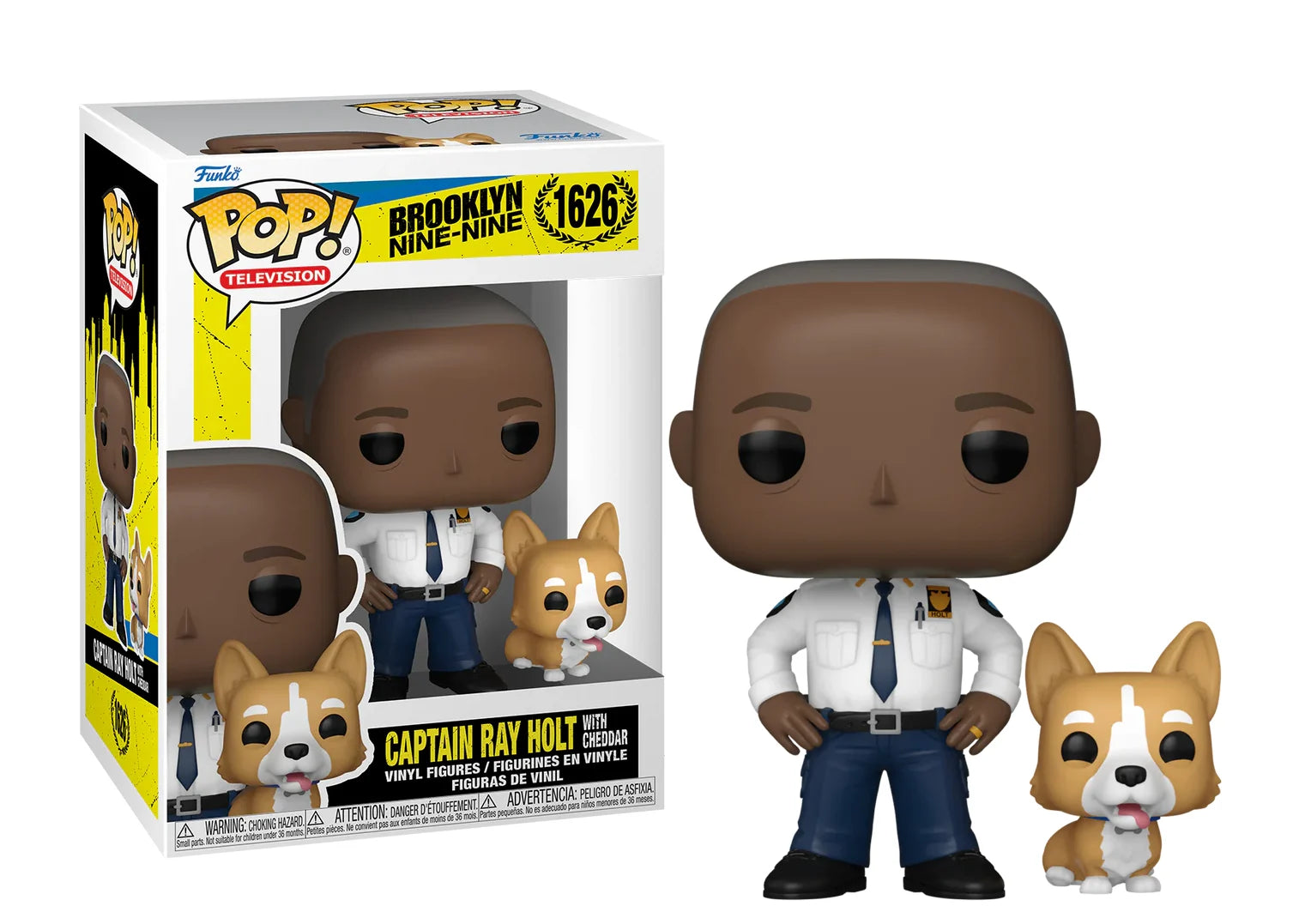 BROOKLYN NINE NINE - POP & Buddy N° 1626 - Captain Holt with Cheddar