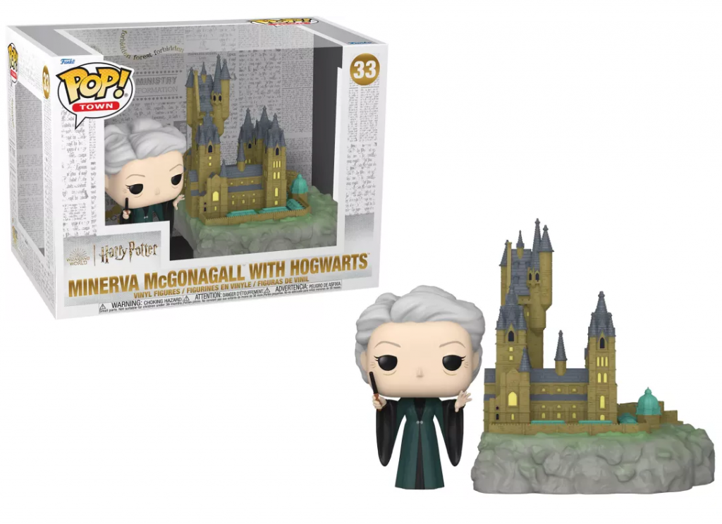 HARRY POTTER - POP TOWN Nr. 33 - 20. Jahrestag - Minerva mit Hogwarts
