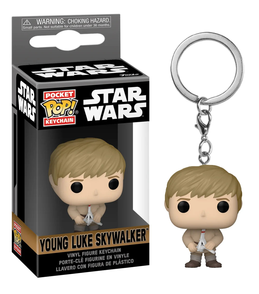 STAR WARS OBI-WAN KENOBI -Pocket Pop Schlüsselanhänger -Luke Skywalker „Young“