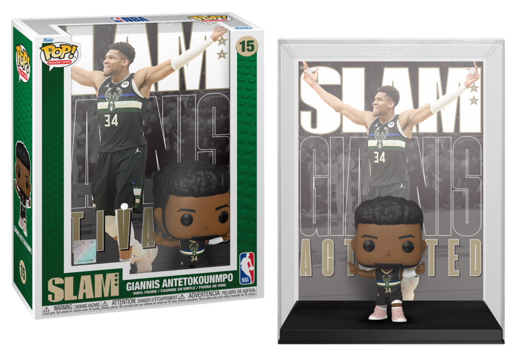 NBA - POP NBA Cover Slam Nr. 15 - Giannis Antetokounmp
