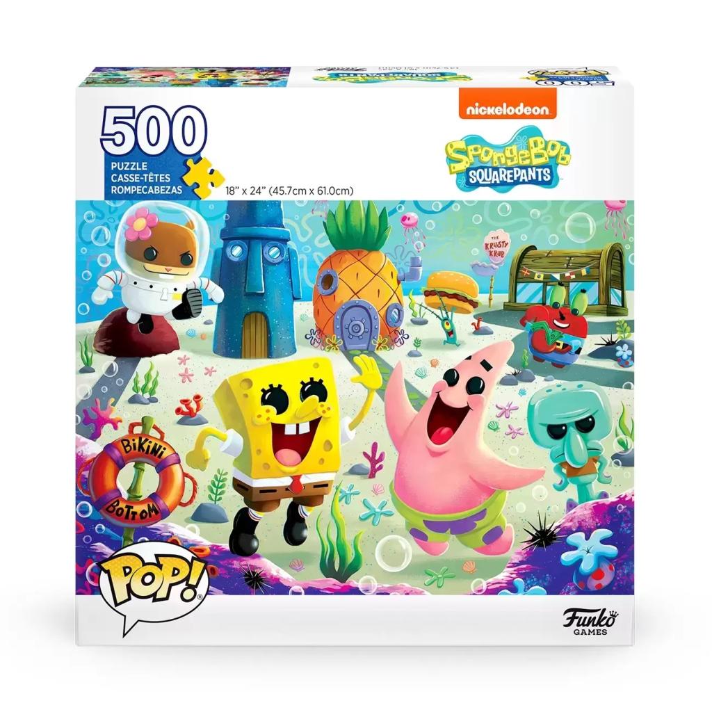 SPONGEBOB SCHWARZ - POP-Puzzles 500 Teile