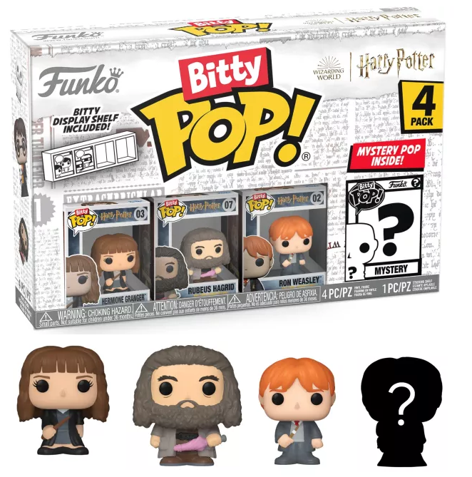 HARRY POTTER – Bitty Pop 4er-Pack 2,5 cm – Hermine im Gewand