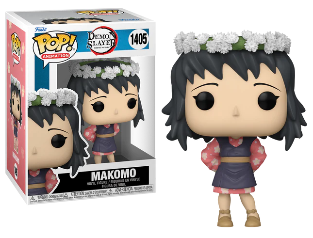 DEMON SLAYER - POP Animation Nr. 1405 - Makomo (Blumenkopfschmuck)