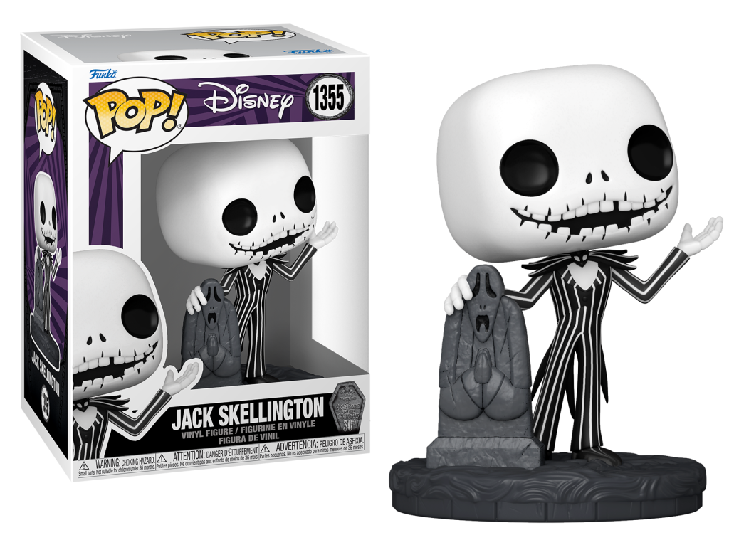 NBX „30. Jahrestag.“ - POP Disney Nr. 1355 – Jack mit Grabstein