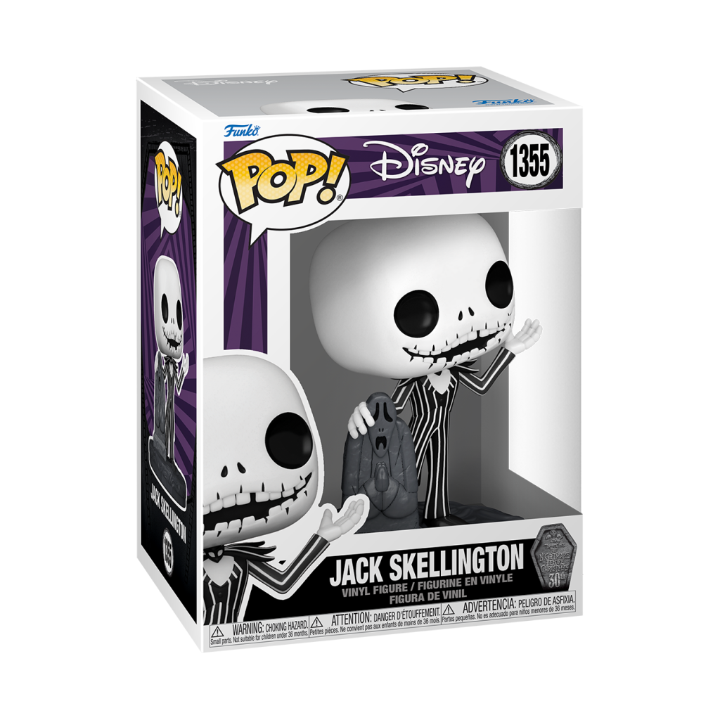 NBX „30. Jahrestag.“ - POP Disney Nr. 1355 – Jack mit Grabstein