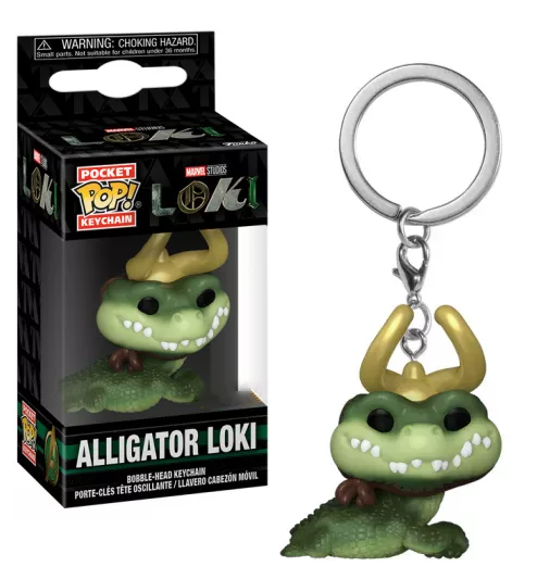 LOKI - Pocket Pop Keychains - Alligator Loki