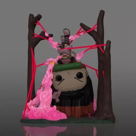 DEMON SLAYER - POP Deluxe N° 1418 - Nezuko in Web (GITD)