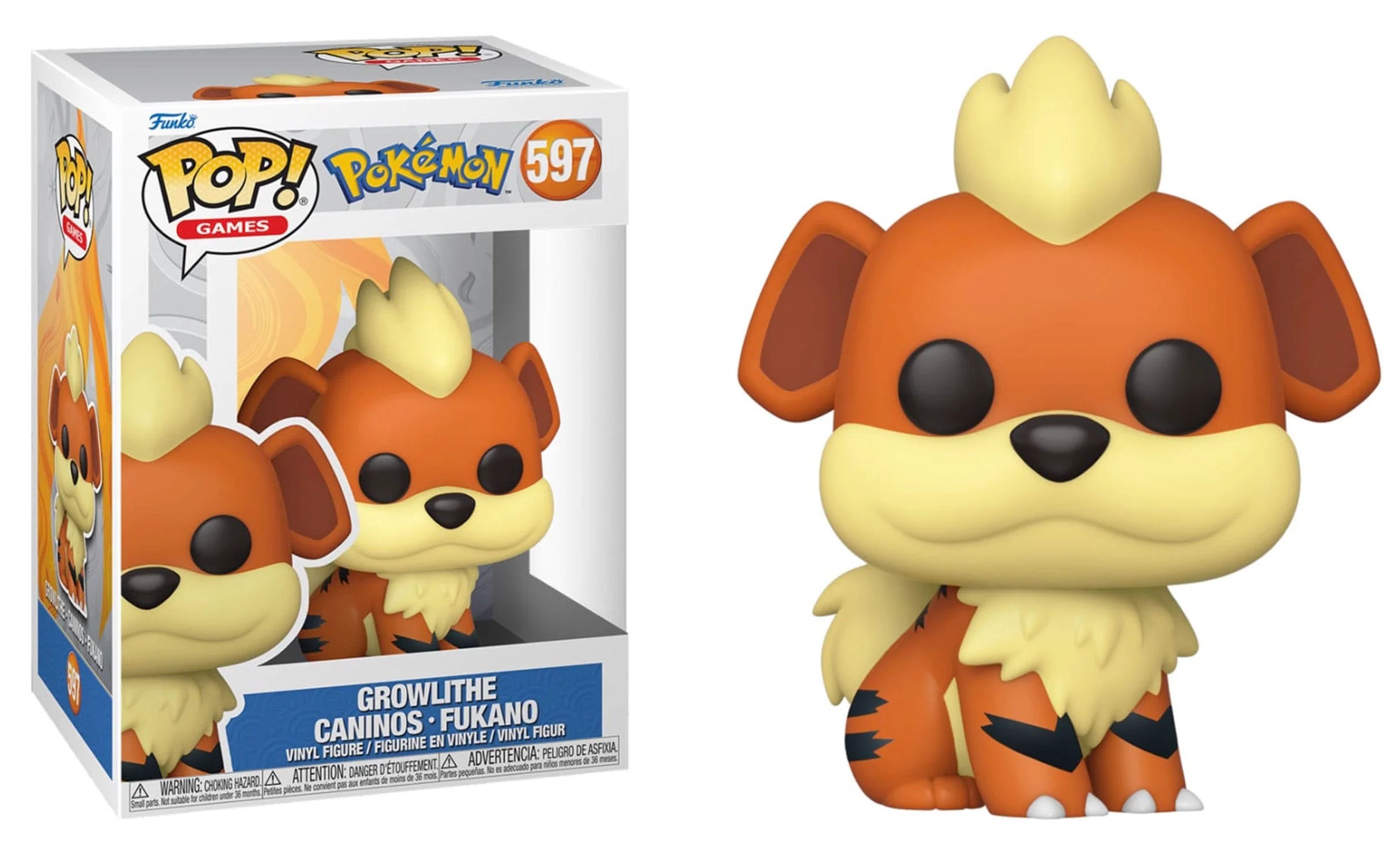 POKEMON - POP Games Nr. 597 - Growlithe