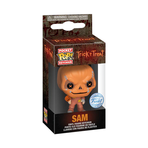 TRICK R TREAT - Pocket Pop Keychains - Sam Unmasked