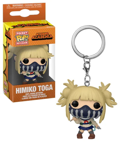 MY HERO ACADEMIA – Pocket Pop Schlüsselanhänger – Toga mit Gesichtsbedeckung