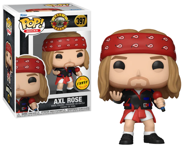 GUN N ROSES - POP Rocks N° 397 - Axel Rose (1980's) avec Chase
