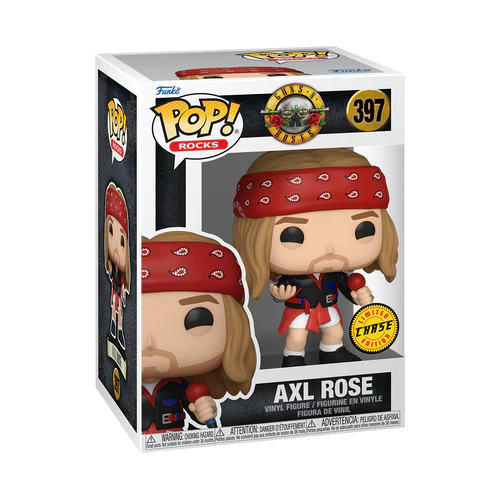 GUN N ROSES - POP Rocks N° 397 - Axel Rose (1980's) avec Chase
