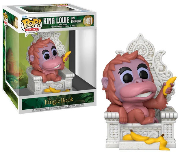 JUNGLE BOOK - POP Deluxe N° 1491 - King Louie on throne