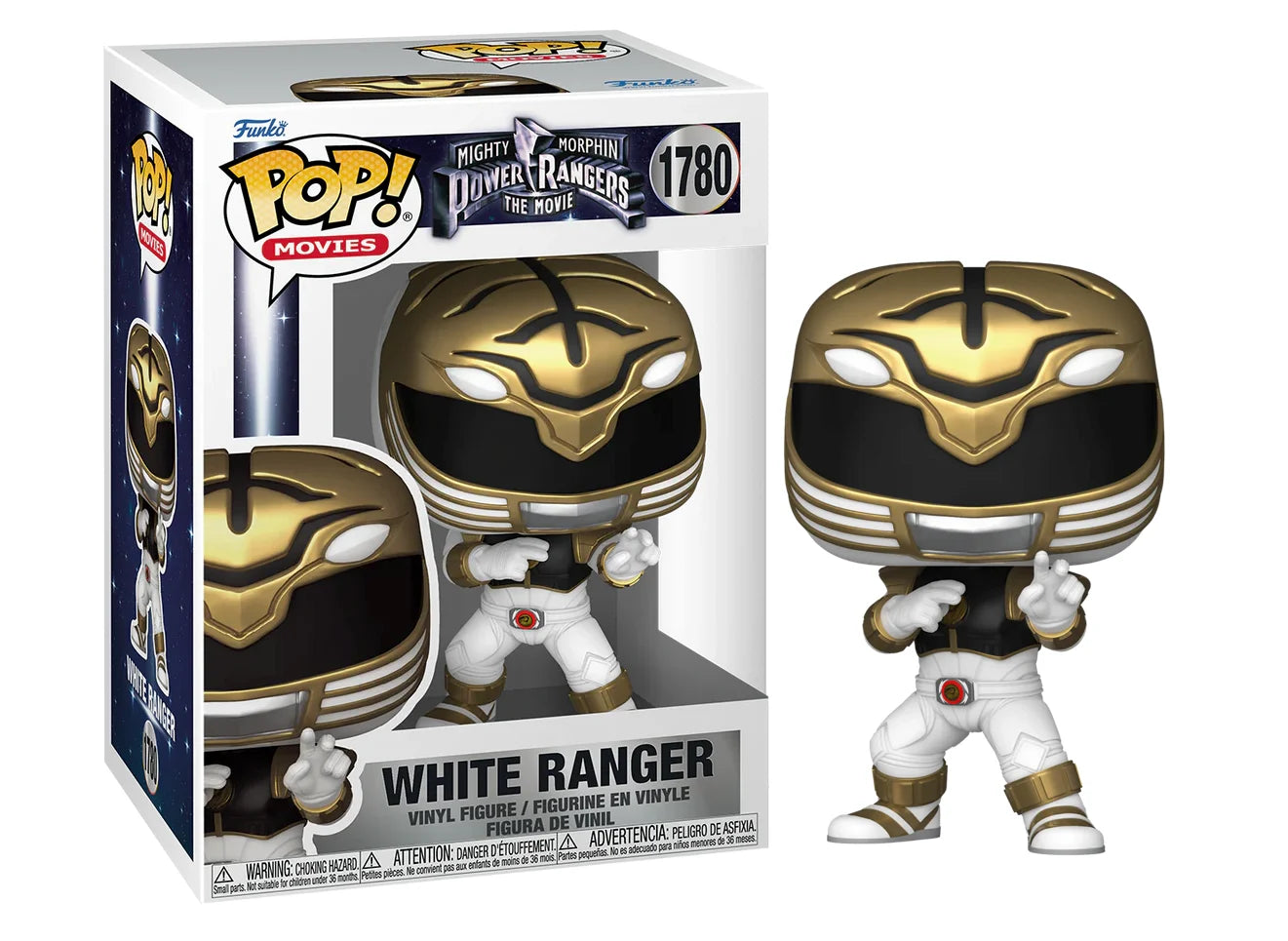 POWER RANGERS - POP Movies N° 1780 - White Ranger