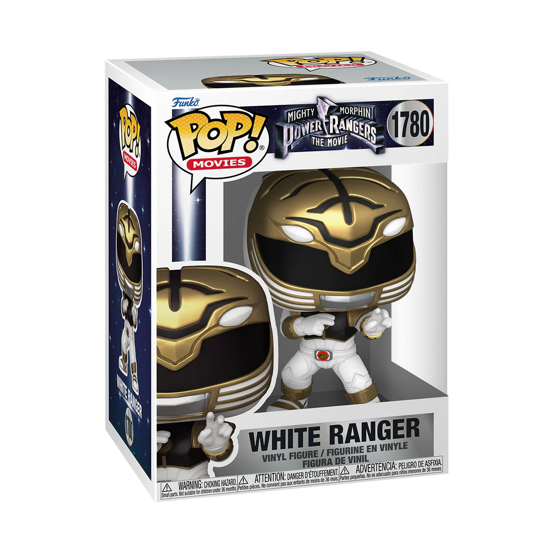 POWER RANGERS - POP Movies N° 1780 - White Ranger